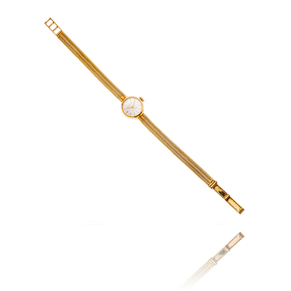 14KT Yellow Gold KNAPP ANTICHOC Ladies Dress Watch Default Title