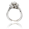 1.00 Carat Diamond Ring With Marquiseuis & Round Brilliant Diamond Accents Default Title