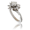 1.00 Carat Diamond Ring With Marquiseuis & Round Brilliant Diamond Accents Default Title