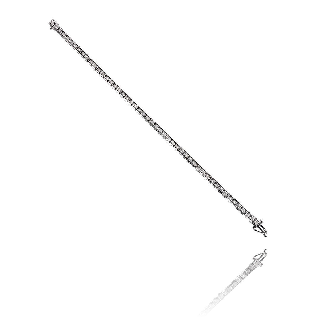 1.90 Carat Diamond Tennis Bracelet Default Title