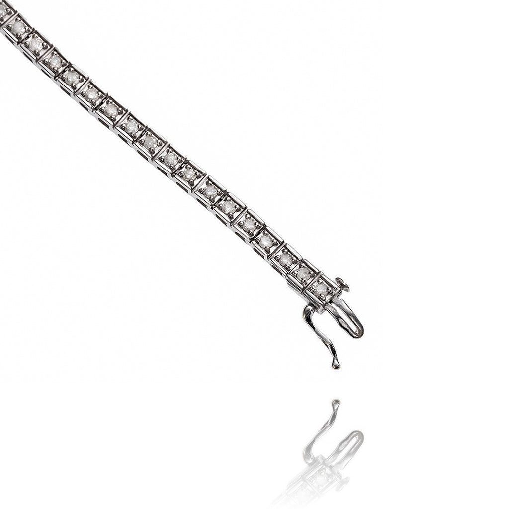 1.90 Carat Diamond Tennis Bracelet Default Title