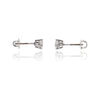 Classic 14K White Gold 1.02 Ct Diamond Earrings Default Title