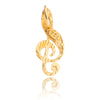 9K Yellow Gold Treble Clef Charm Default Title