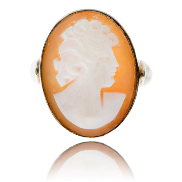 .925 Cameo Ring Default Title