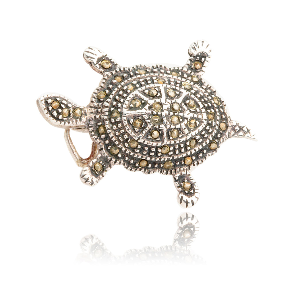 .925 Turtle Ring, Earrings, Pendant Set Default Title