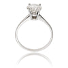 18K White Gold 2.16 Carat Diamond Solitaire Ring Default Title