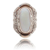 .925 Oval Opal Ring Default Title