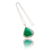 .925 PEarringshape Malachite Pendant Default Title