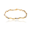 10K .48Ctw Diamond Swirl Bracelet Default Title