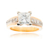 14K 1.75Ct Princess Diamond Engagement Ring Default Title