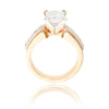 14K 1.75Ct Princess Diamond Engagement Ring Default Title