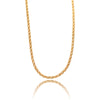 18K Yellow Gold 17" Fancy Chain Default Title