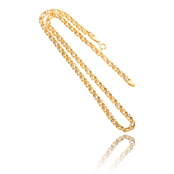 18K Yellow Gold 17" Fancy Chain Default Title