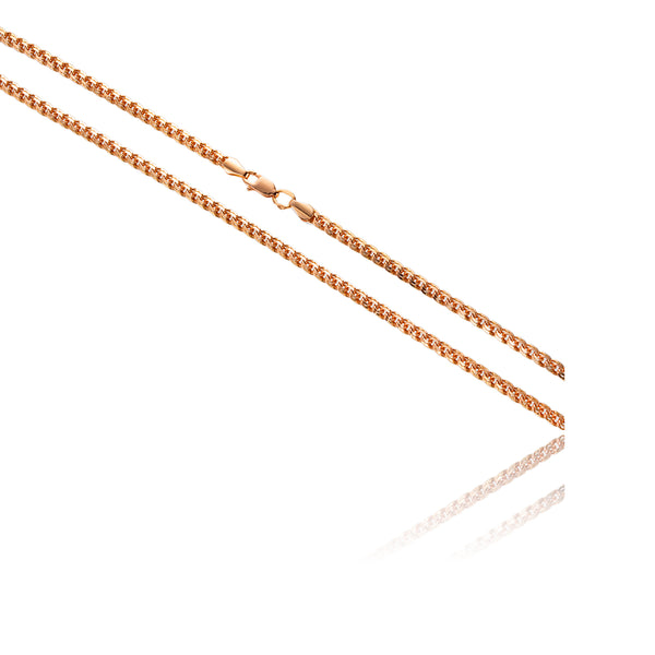 14K Rose Gold 20" Fancy Chain Default Title