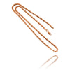 14K Rose Gold 20" Fancy Chain Default Title