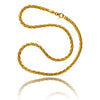 14K Yellow Gold 16" Round Wheat Chain Default Title