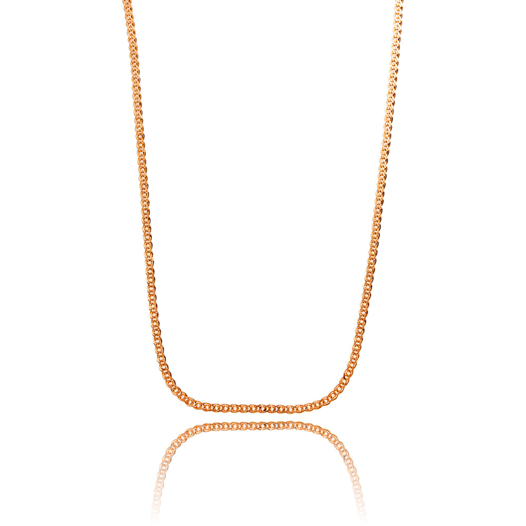 14K Rose Gold 23" Fancy Chain Default Title