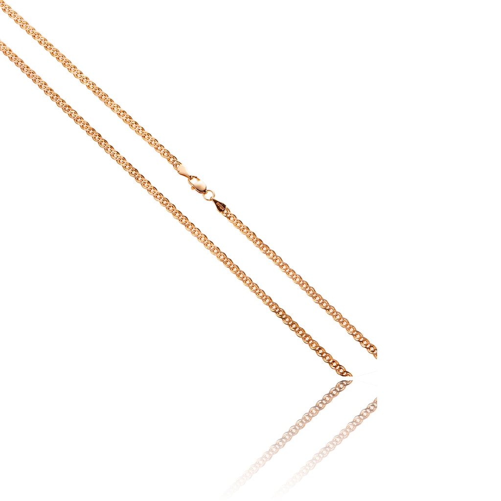 14K Rose Gold 23" Fancy Chain Default Title