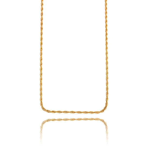 10K Yellow Gold 18" Rope Chain Default Title