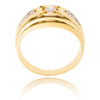 14K Yellow Gold Diamond Ring Default Title