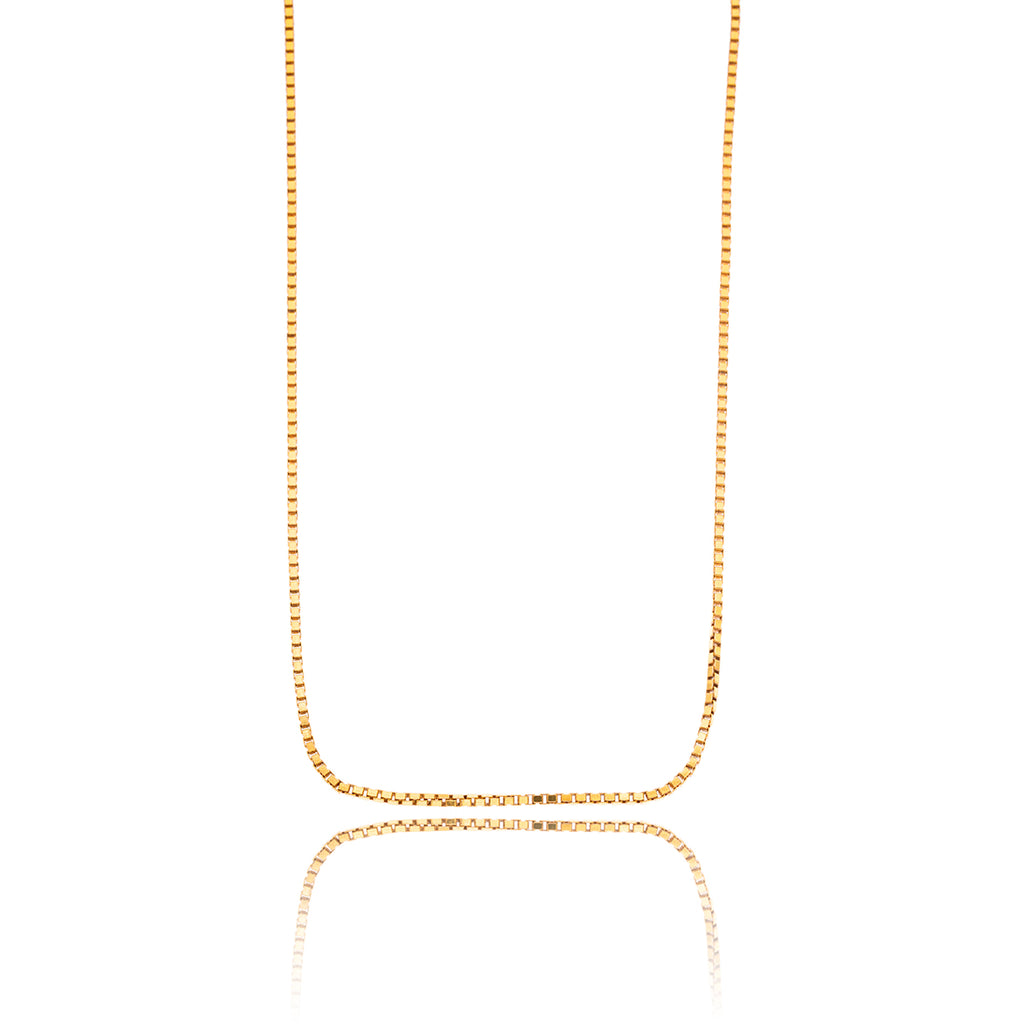 10K Yellow Gold 20" Box Chain Default Title