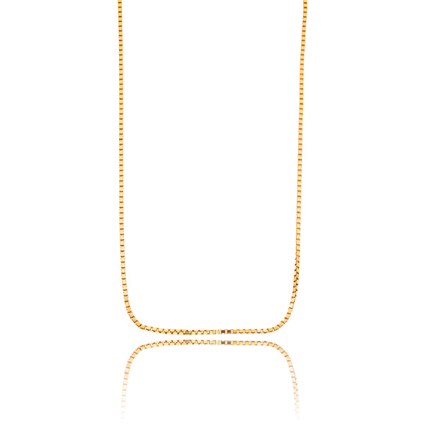 10K Yellow Gold 20" Box Chain Default Title