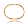 14K Tri Colour Bangle Bracelet Default Title