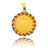 1 Ducat Gold Coin Pendant with 14KT Yelow Gold Frame Default Title